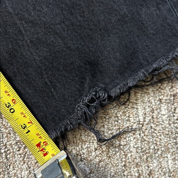 Zara Black Wide Leg Women's Jeans Size 2 - Picture 4 of 5